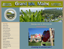 Tablet Screenshot of grandislemaine.com